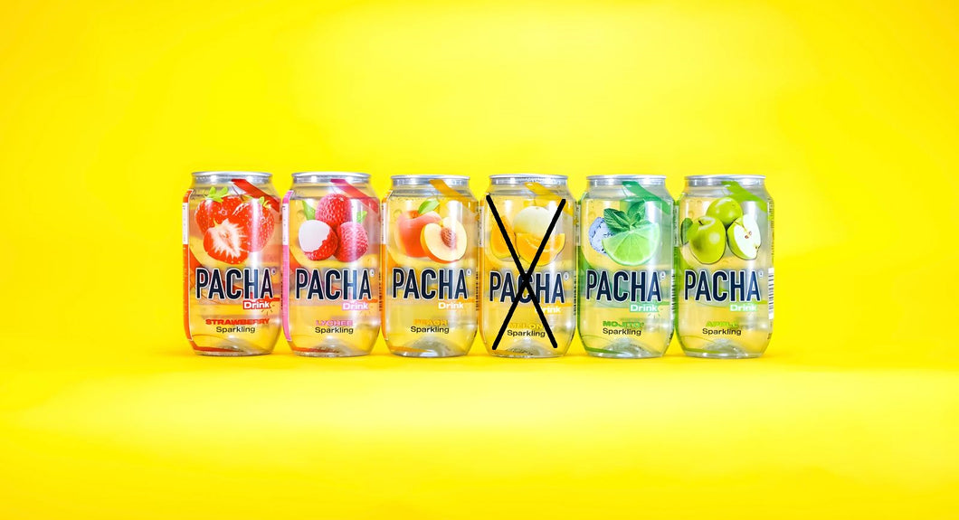 Mix case of 24 Cans - Pacha - No Melon