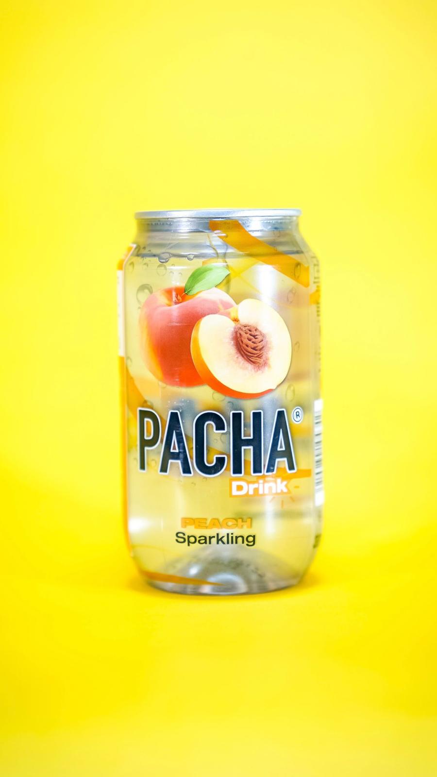 Pacha - Peach drink can - 330ml