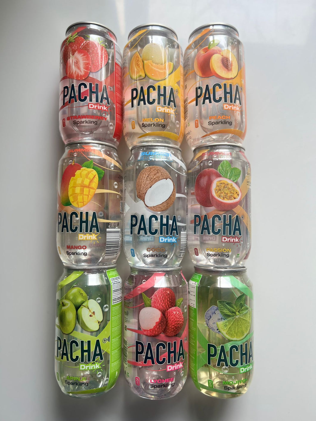 Pacha -Ultimate Mix case - all 9 flavours