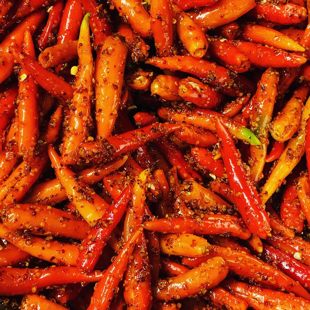 Laal Marchaa Achaar (Red Chillies Pickle) - 200 gm