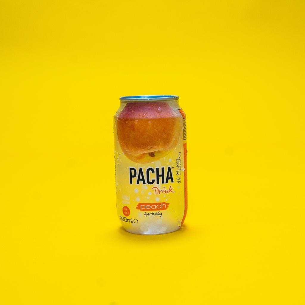 Peach case of 24 Cans - Pacha